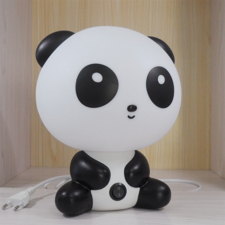 Fashion cartoon panda table lamp creative night light