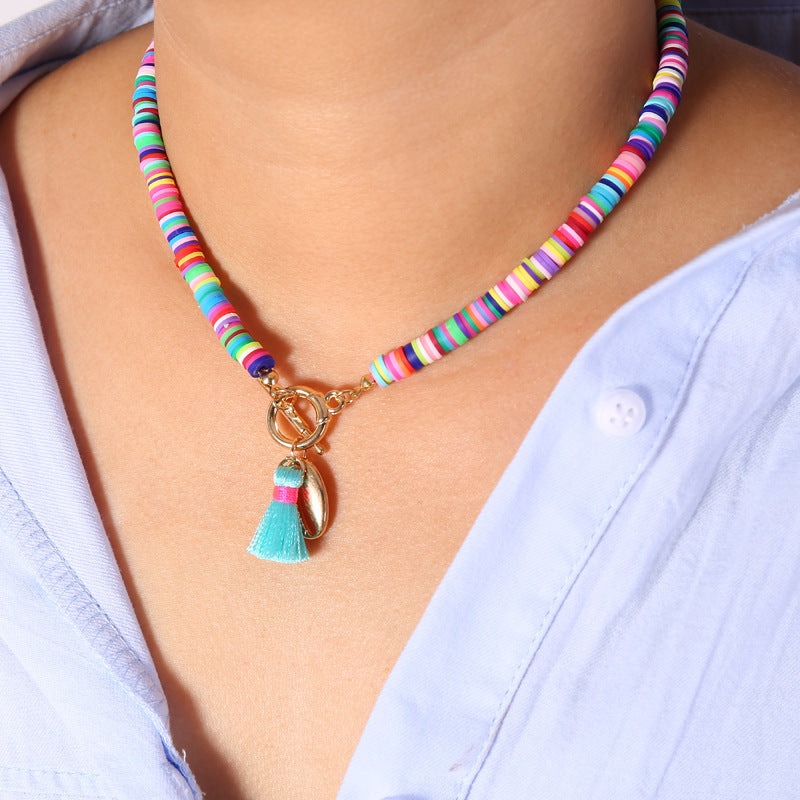 Bohemian Shell Necklace - Tassel Wild Sweet Necklace