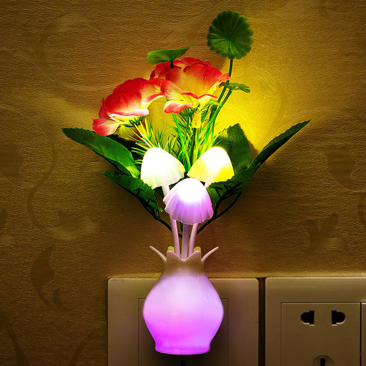 Small Night Lighting Control Colorful Gradient LED Energy Saving