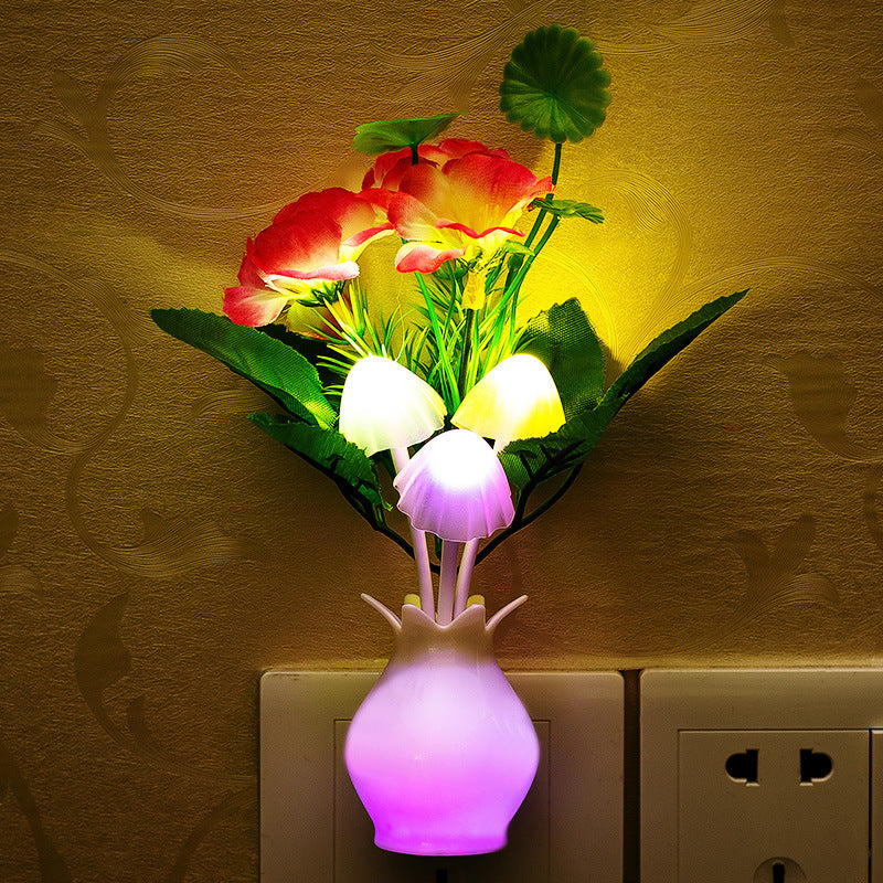 Small Night Lighting Control Colorful Gradient LED Energy Saving
