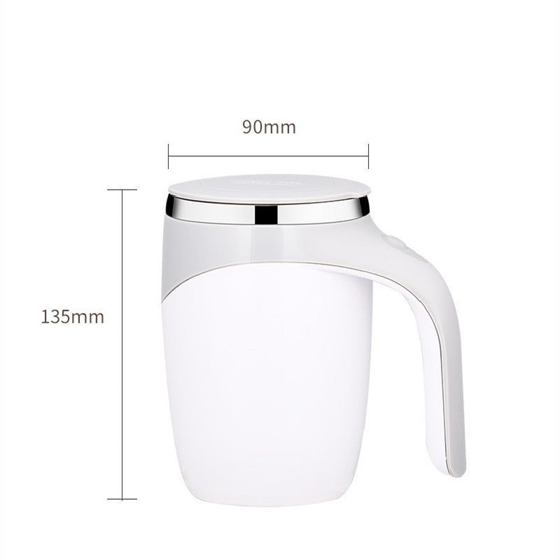 Coffee Mug Self-Stirring  – Automatic Mixing Cup, 304 Stainless Steel Travel Mug, Portable Spill-Proof Insulated Cup