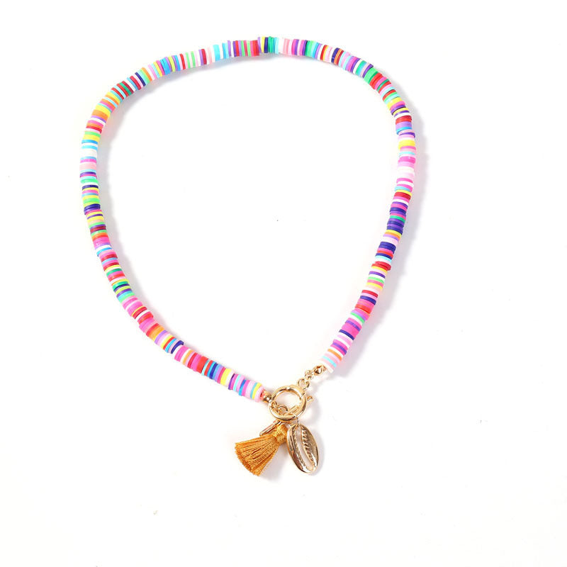 Bohemian Shell Necklace - Tassel Wild Sweet Necklace