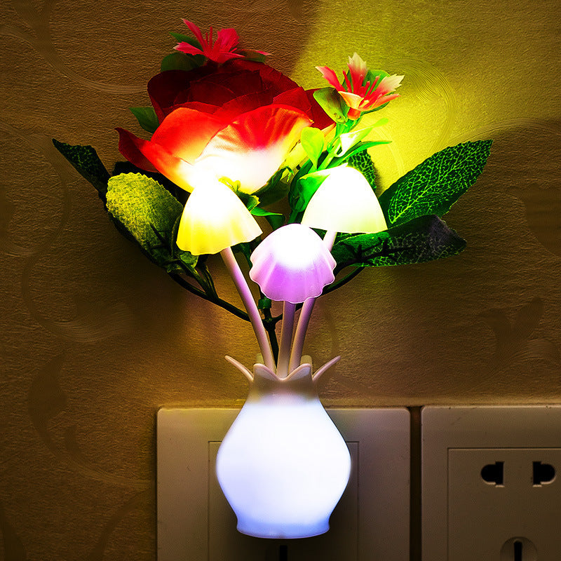 Small Night Lighting Control Colorful Gradient LED Energy Saving