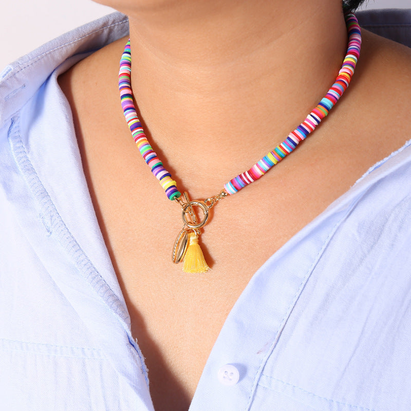 Bohemian Shell Necklace - Tassel Wild Sweet Necklace
