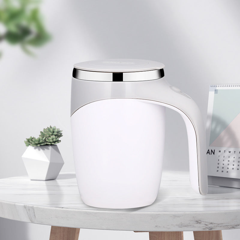 Coffee Mug Self-Stirring  – Automatic Mixing Cup, 304 Stainless Steel Travel Mug, Portable Spill-Proof Insulated Cup