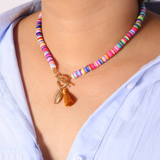 Bohemian Shell Necklace - Tassel Wild Sweet Necklace