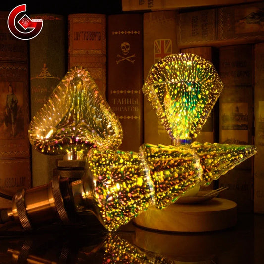3D Fireworks LED Light Bulb – Decor Christmas Trees