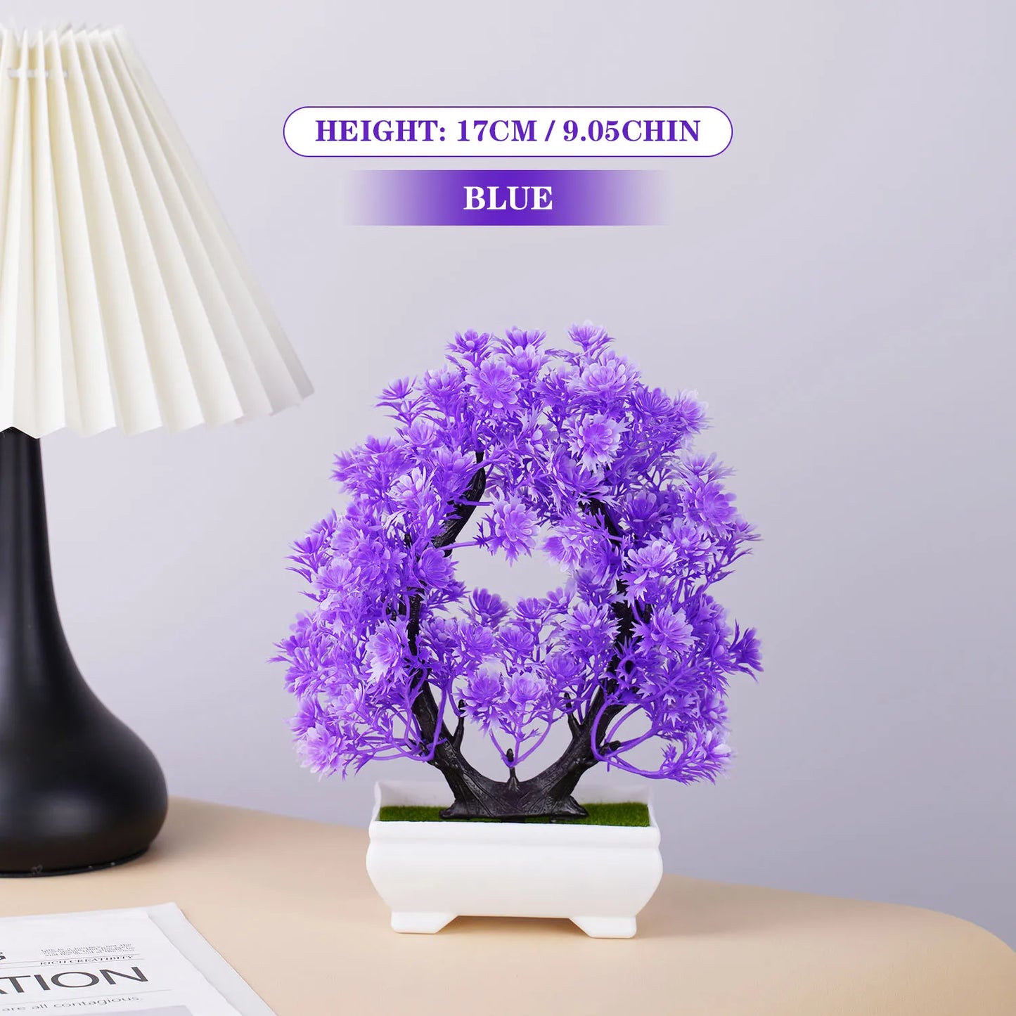 Artificial Potted Bonsai – Realistic Mini Tree for Home, Office & Hotel Decor
