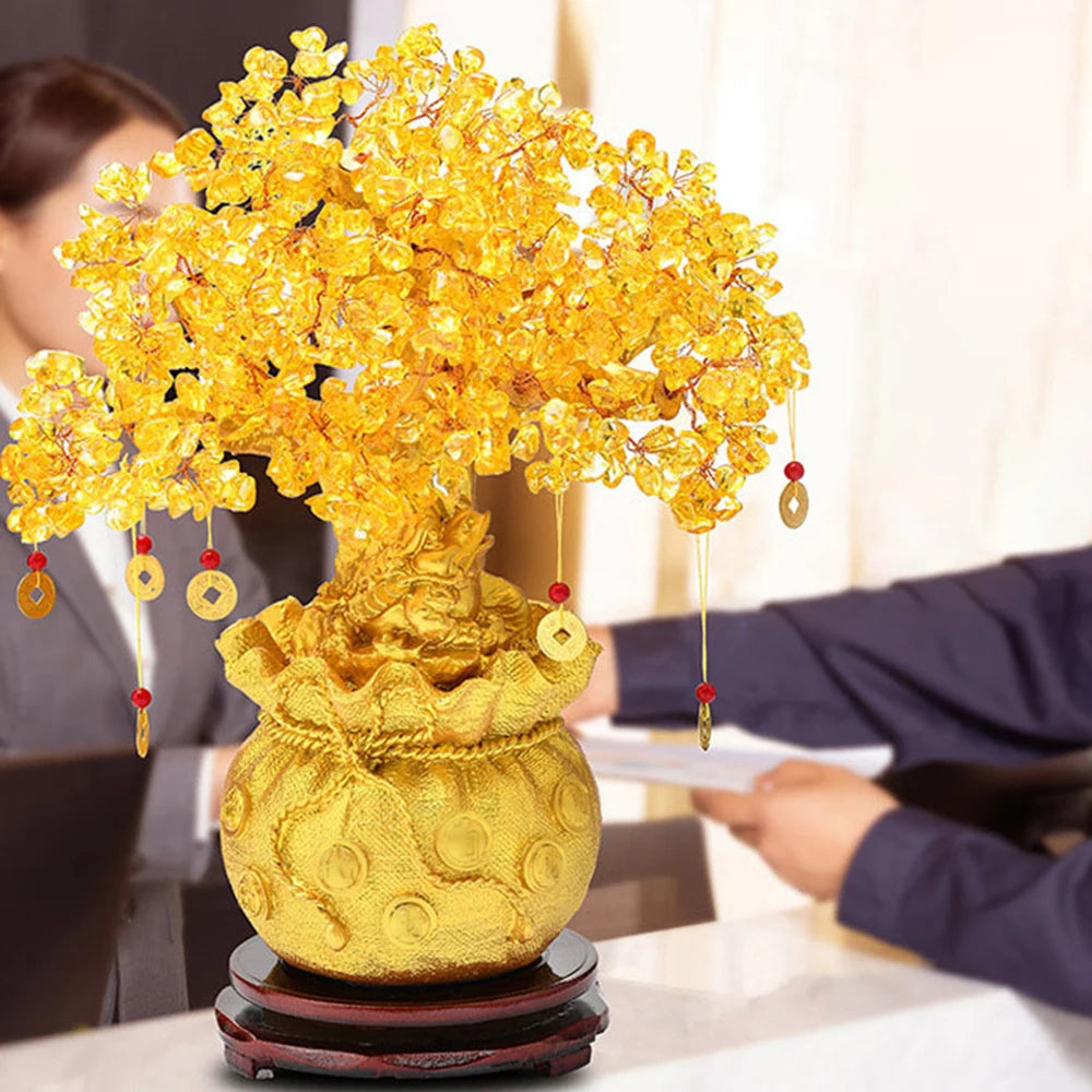 Fortune Tree Money  Decoration