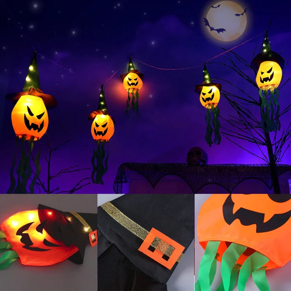 Pumpkin LED Halloween Hanging Light