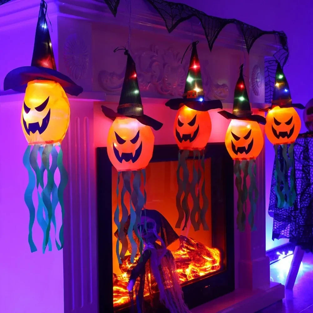 Pumpkin LED Halloween Hanging Light