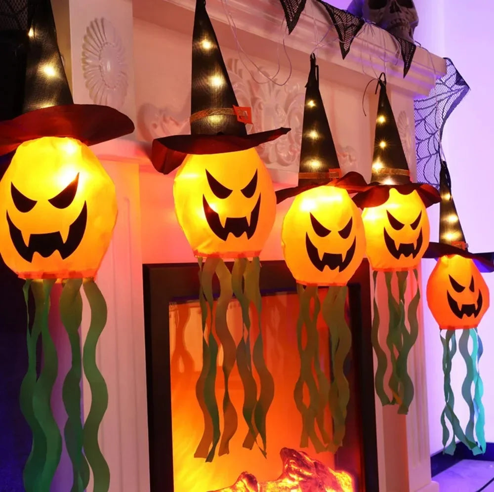 Pumpkin LED Halloween Hanging Light