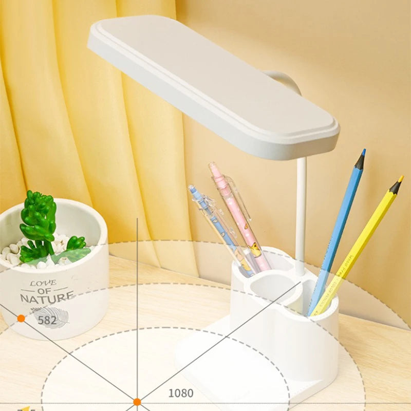 LED Eye Protection Desk Lamp with Touch Dimming