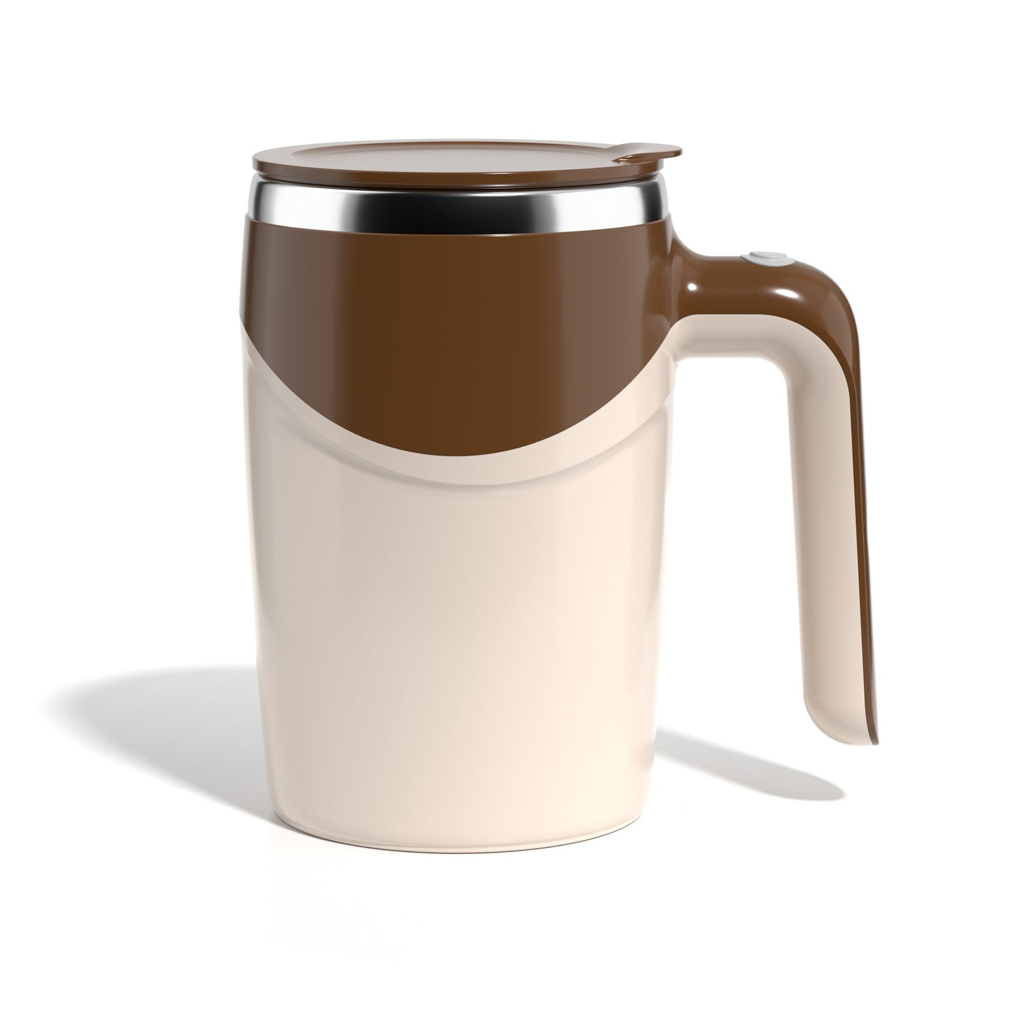Coffee Mug Self-Stirring  – Automatic Mixing Cup, 304 Stainless Steel Travel Mug, Portable Spill-Proof Insulated Cup