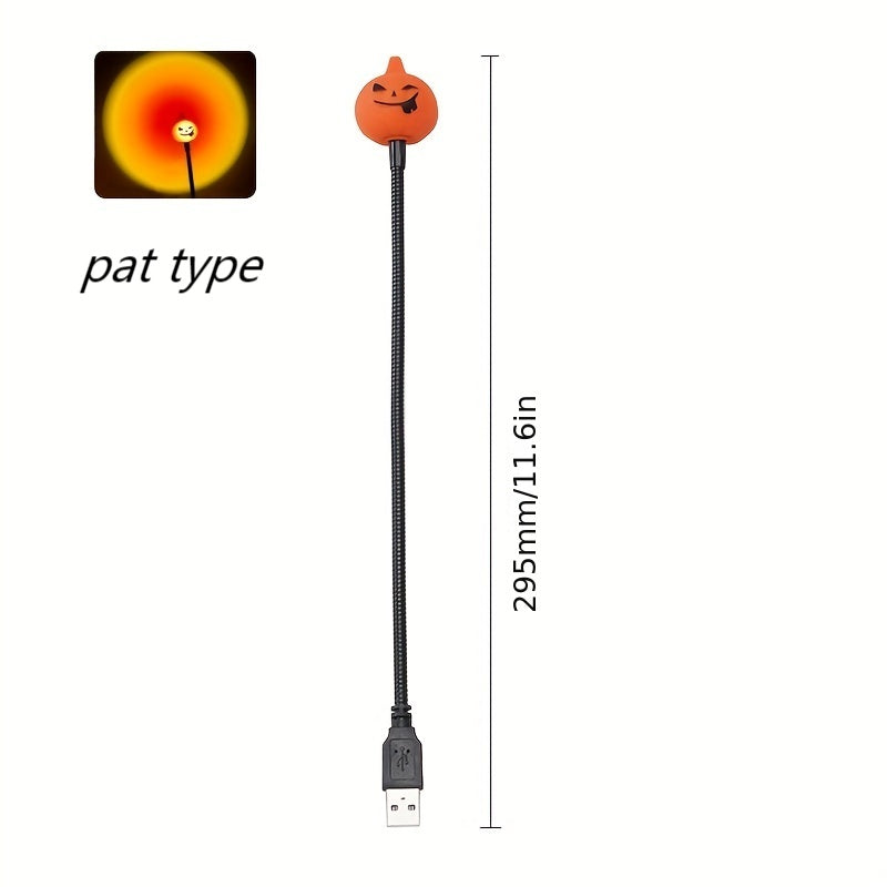 Sunset Atmosphere Lamp – 360° Flexible Night Light