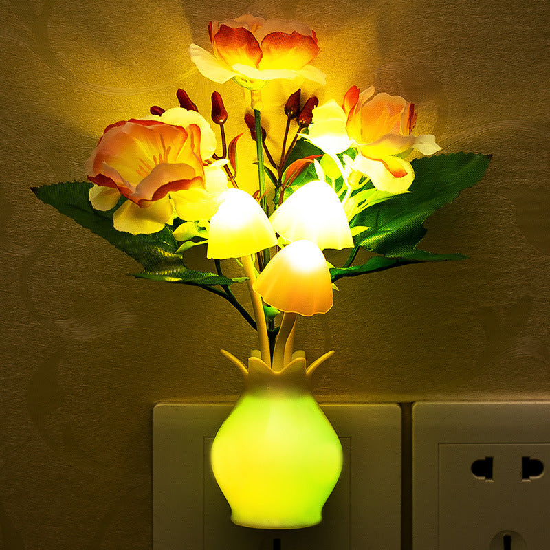 Small Night Lighting Control Colorful Gradient LED Energy Saving