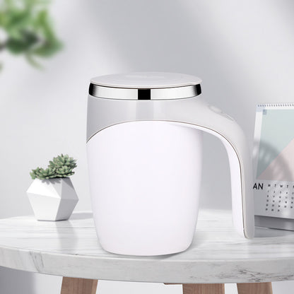 Coffee Mug Self-Stirring  – Automatic Mixing Cup, 304 Stainless Steel Travel Mug, Portable Spill-Proof Insulated Cup