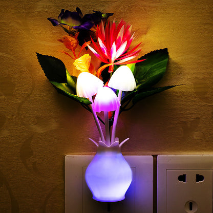 Small Night Lighting Control Colorful Gradient LED Energy Saving